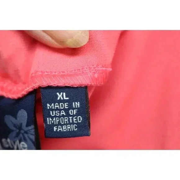 Susan Graver Maxi Coral Sleeveless Dress-Size XL-Stretchy-Flowy-Romantic - Picture 4 of 7